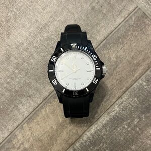 Black and Silver Men's Watch